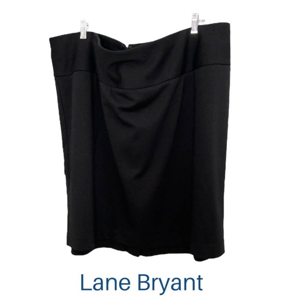 28W Black Lane Bryant Pencil Skirt with Stretch